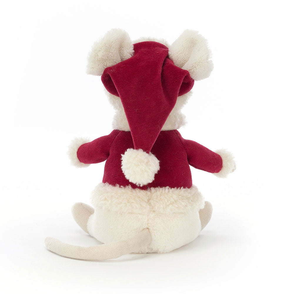 Merry Mouse in Santa Suit