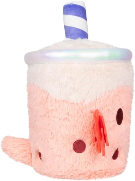 Mini Axolotl Bubble Tea Squishable