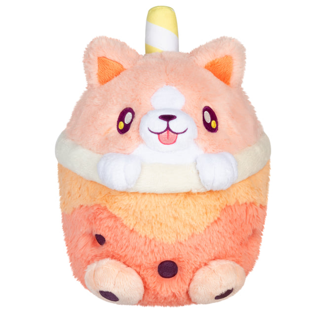 Mini Corgi Bubble Tea Squishable