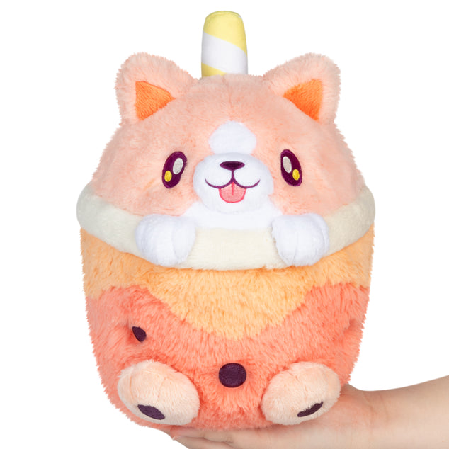 Mini Corgi Bubble Tea Squishable
