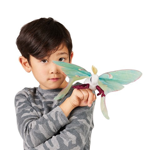Mini Luna Moth Puppet