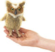 Mini Great Horned Owl Finger Puppet
