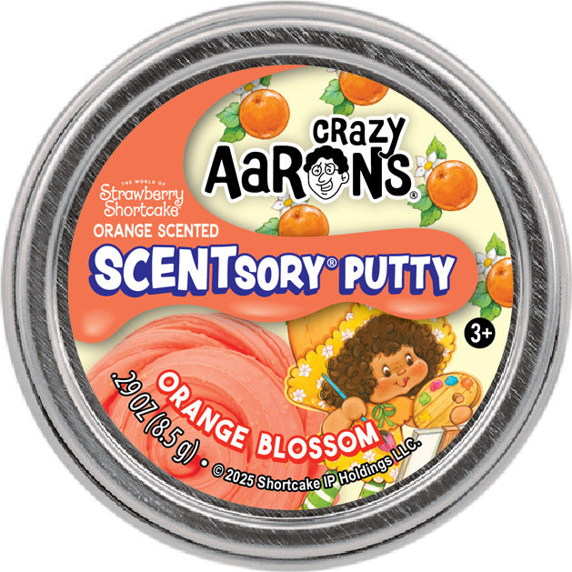 Mini Orange Blossom 2" Scentsory Thinking Putty Tin