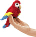 Mini Scarlet Macaw Finger Puppet