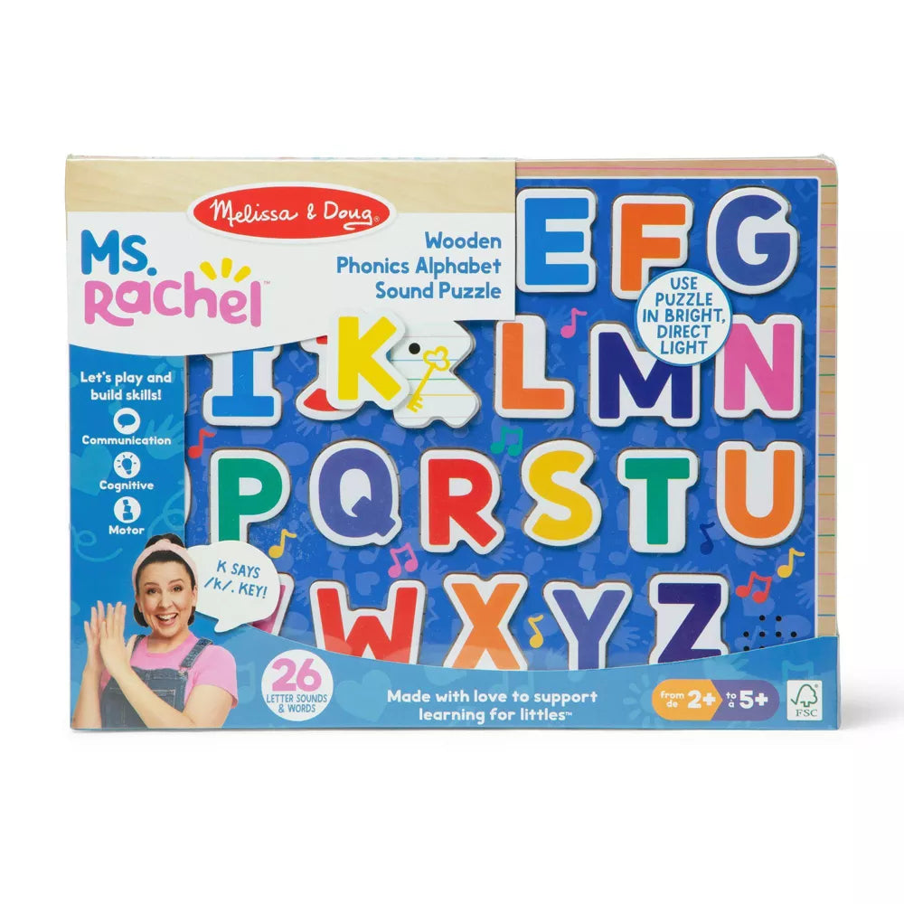 Ms. Rachel Alphabet Phonics Puzzle