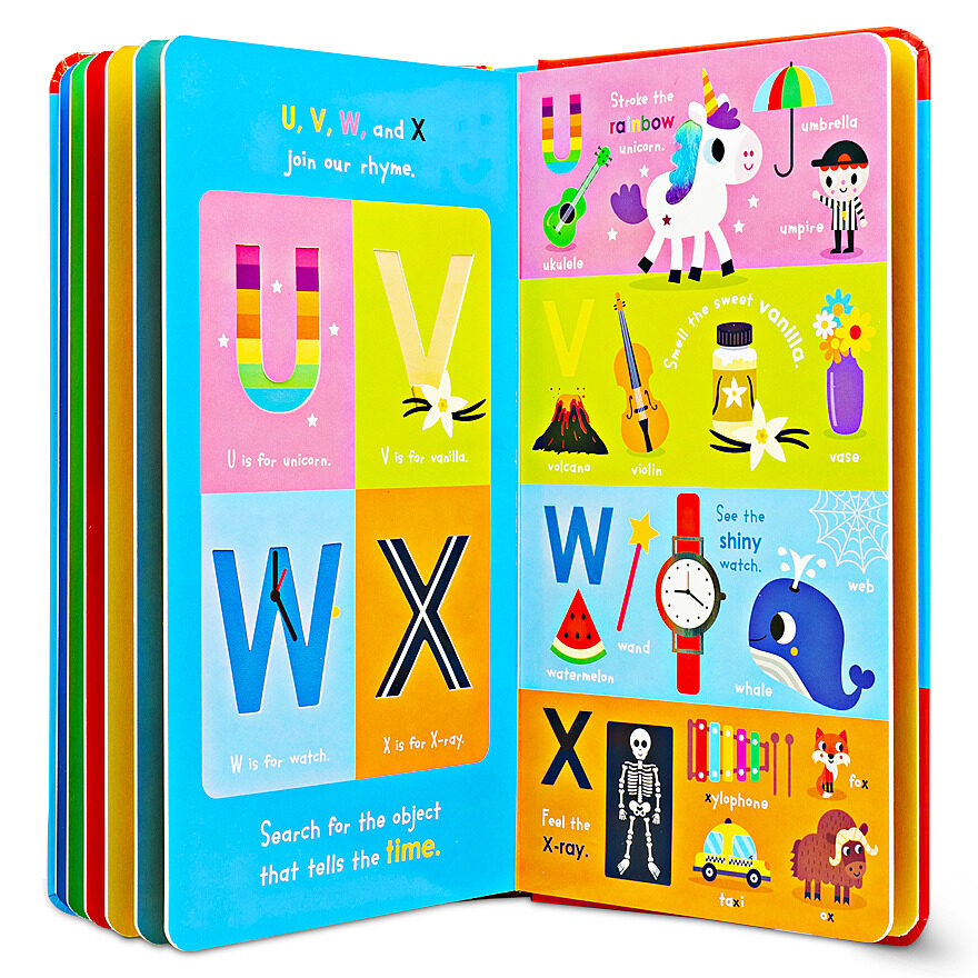 My Busy Shiny Touchy Smelly ABC Sensory Book