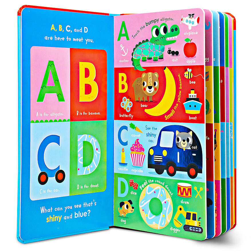 My Busy Shiny Touchy Smelly ABC Sensory Book
