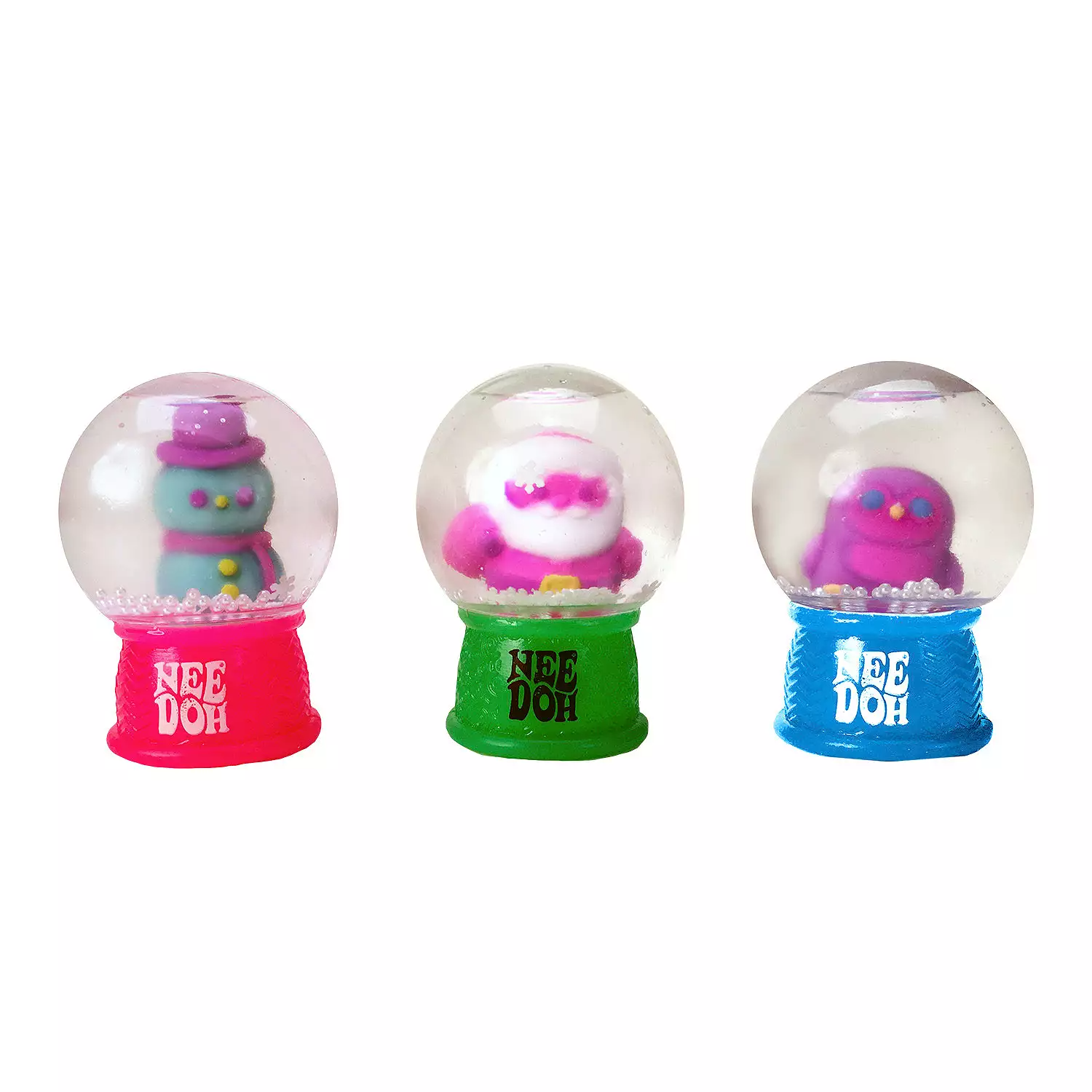 Nee-Doh Squish N Flow Snow Globe