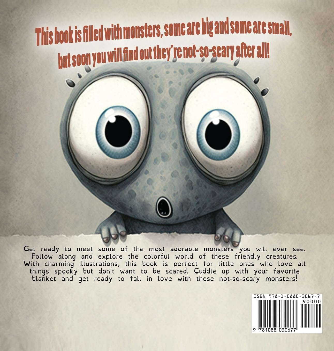 Not So Very Scary Monster Board Book