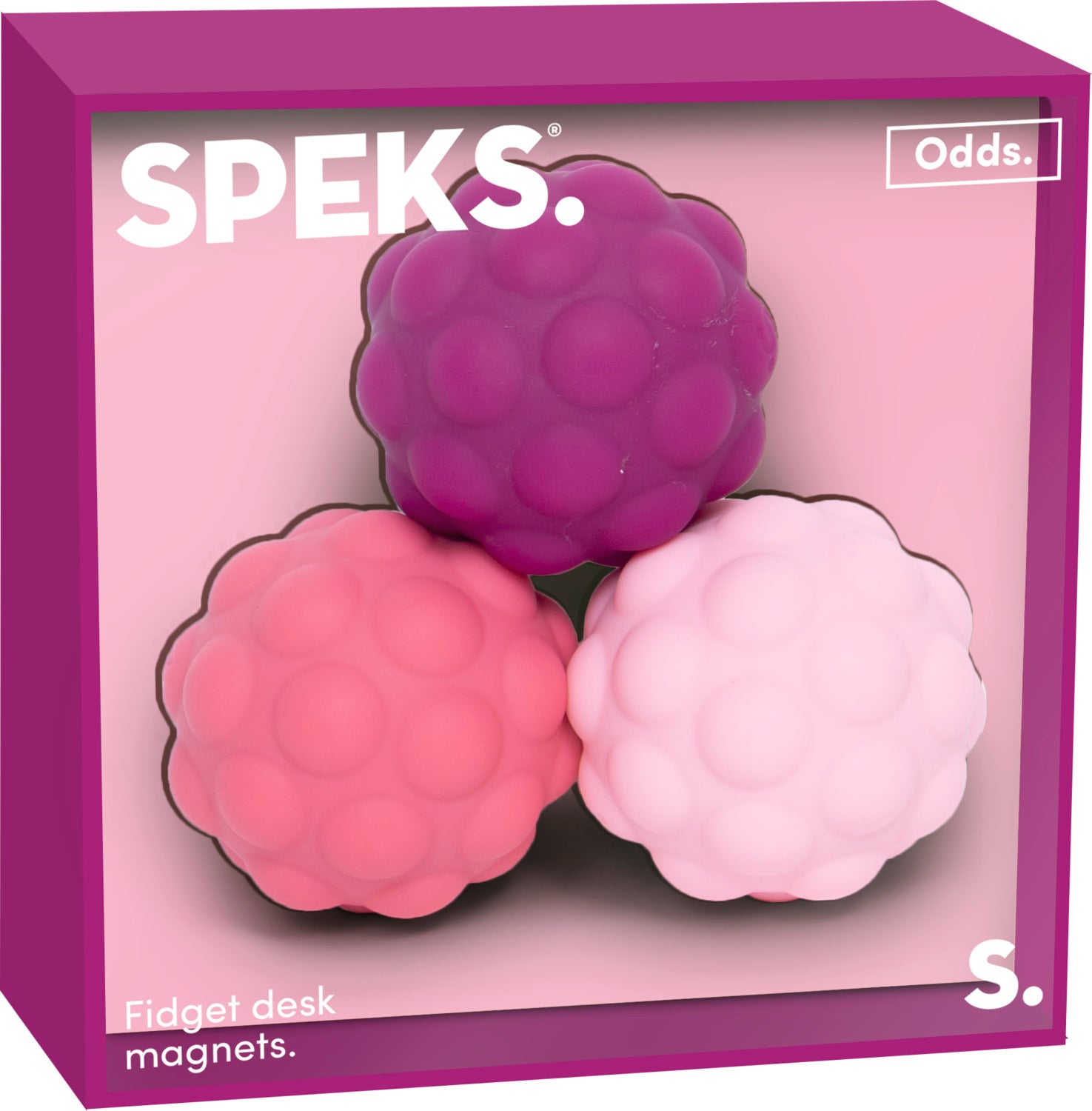 Odds Purple Bumps Silicone Fidget Magnets
