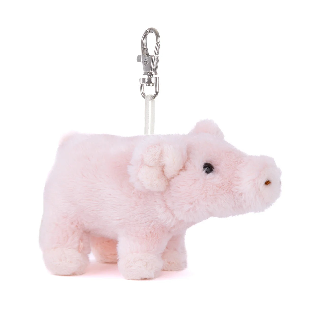Oink Plush Pink Key Ring Bag Charm