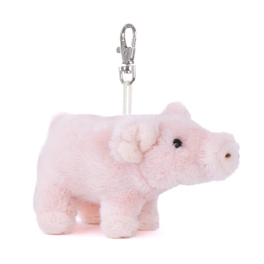 Oink Plush Pink Key Ring Bag Charm