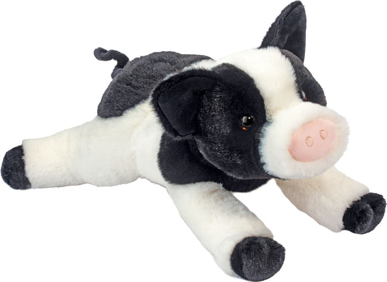 Ollie Black & White Pig Soft