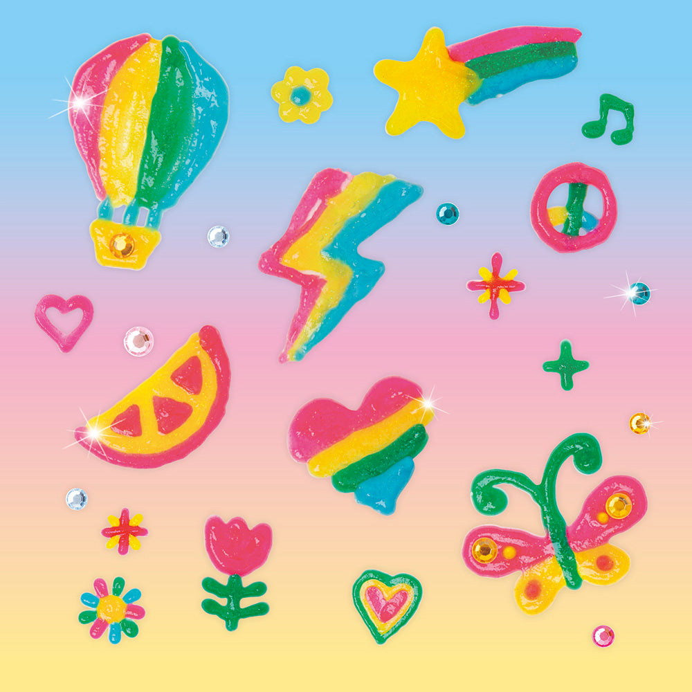 Paint & Peel Jelly Stickers: Glitter Goals!