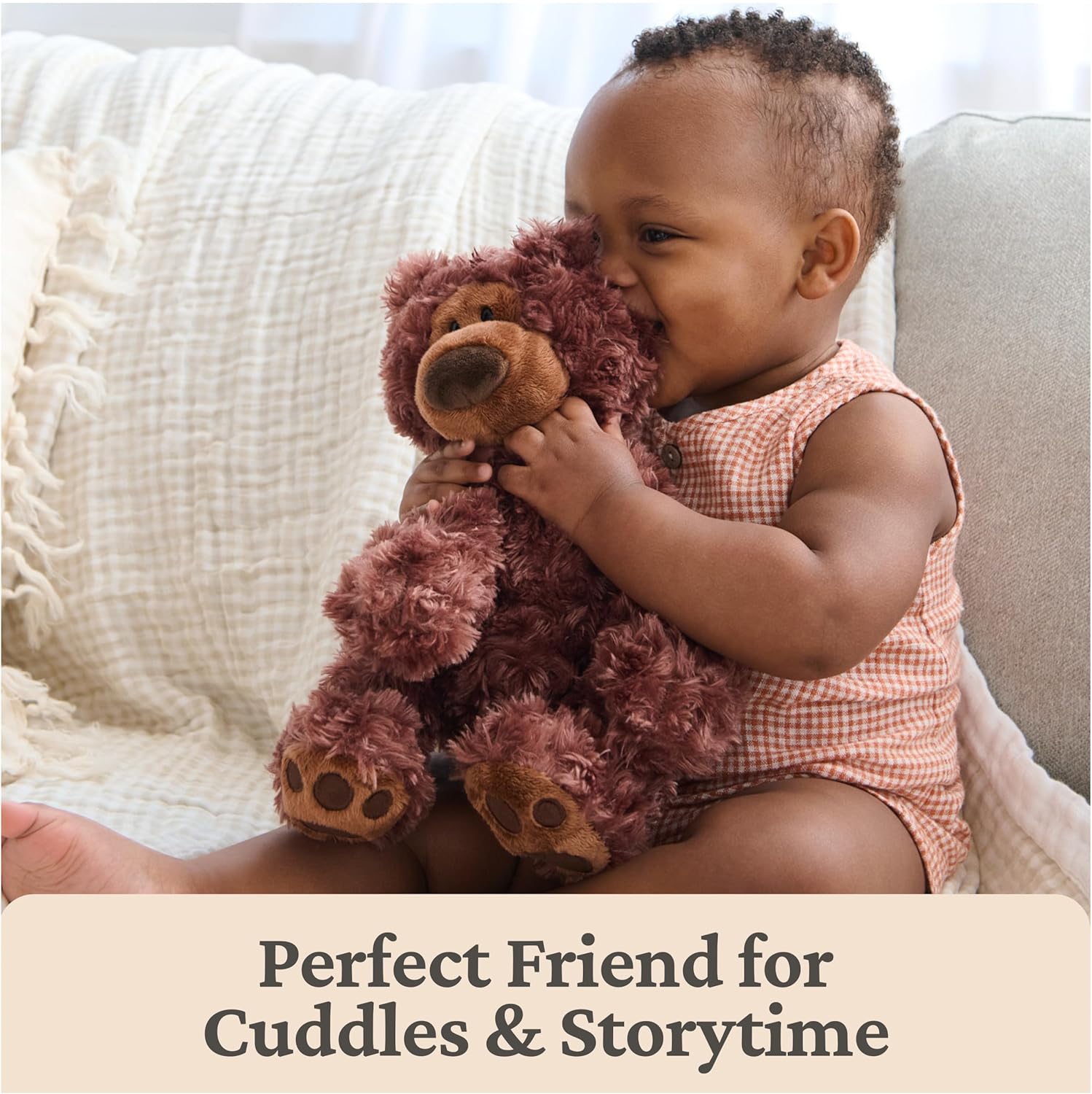 Philbin 12" Chocolate Forever Friends Teddy Bear