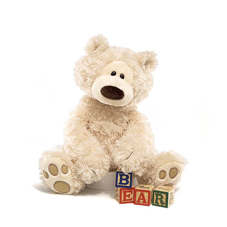 Philbin Beige Bear 12"