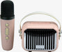 Pink Pocket Karaoke Speaker & Mic Combo Set