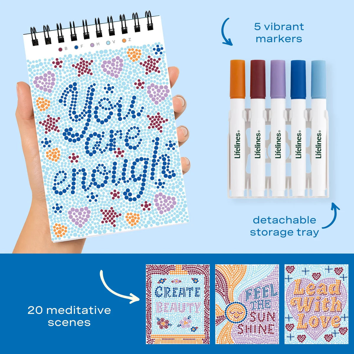 Pocket Positivity Mini FlowArt