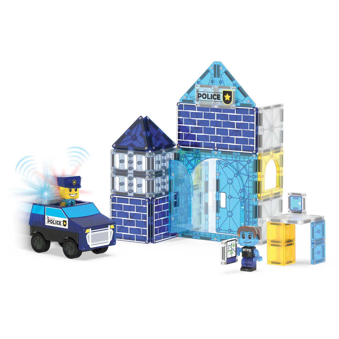 Police Station 35 Piece Set