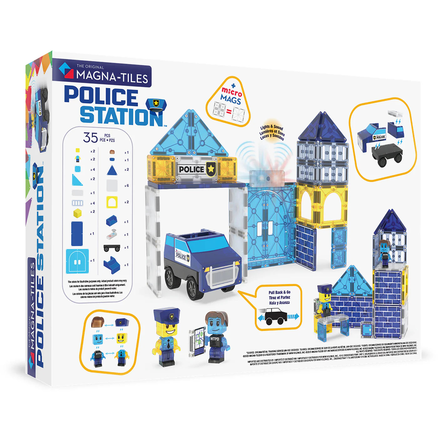 Police Station 35 Piece Set