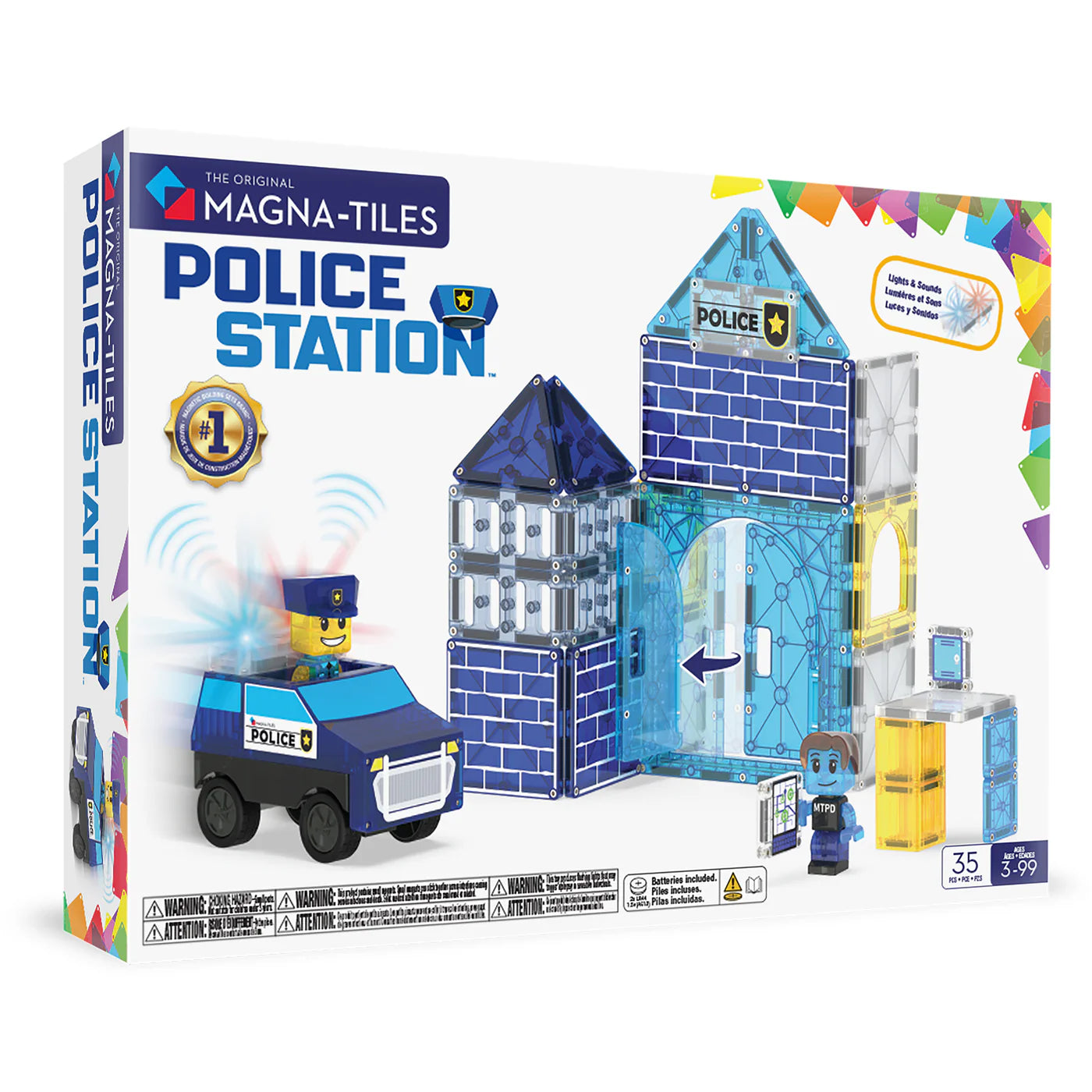 Police Station 35 Piece Set