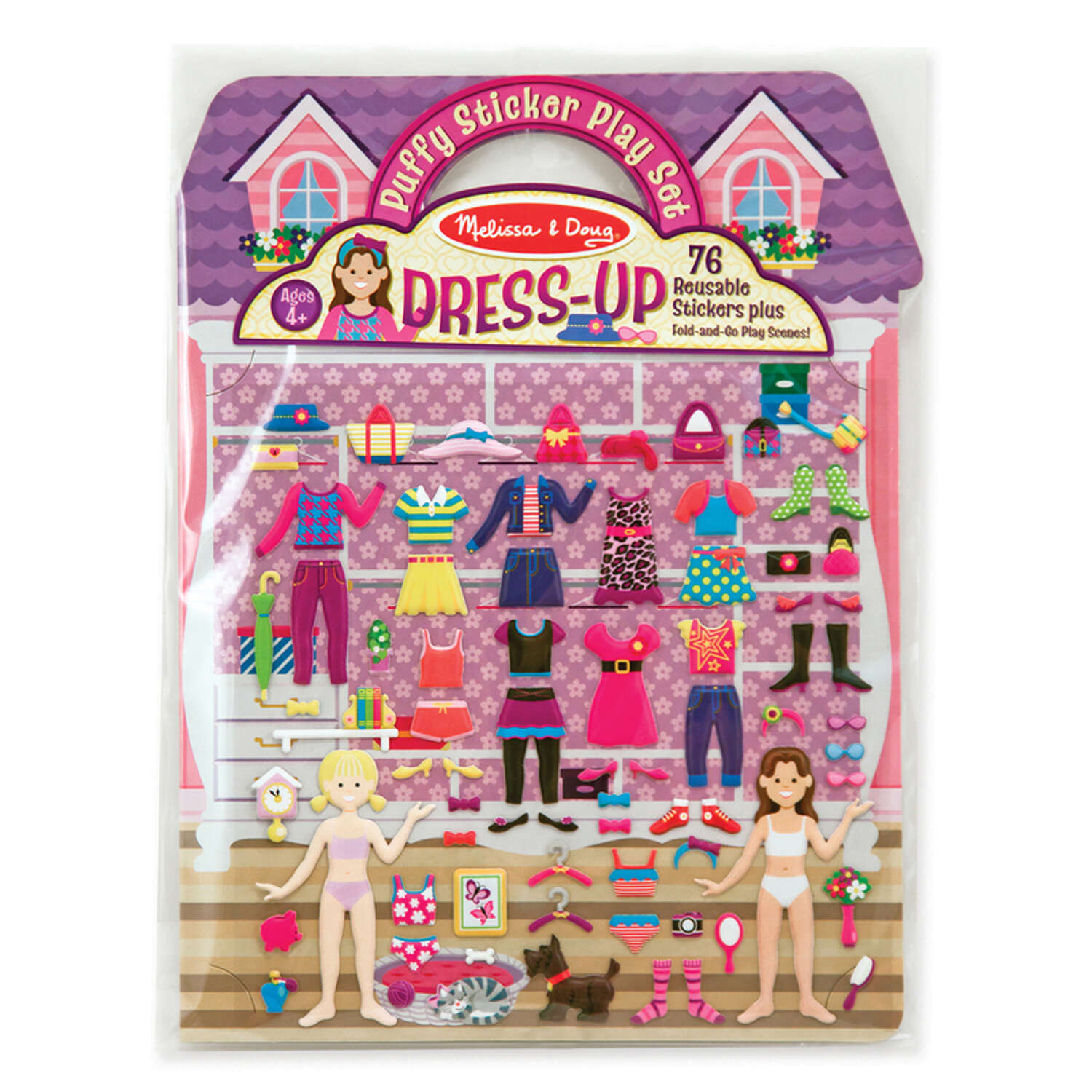 Puffy Sticker Dress Up Play Set