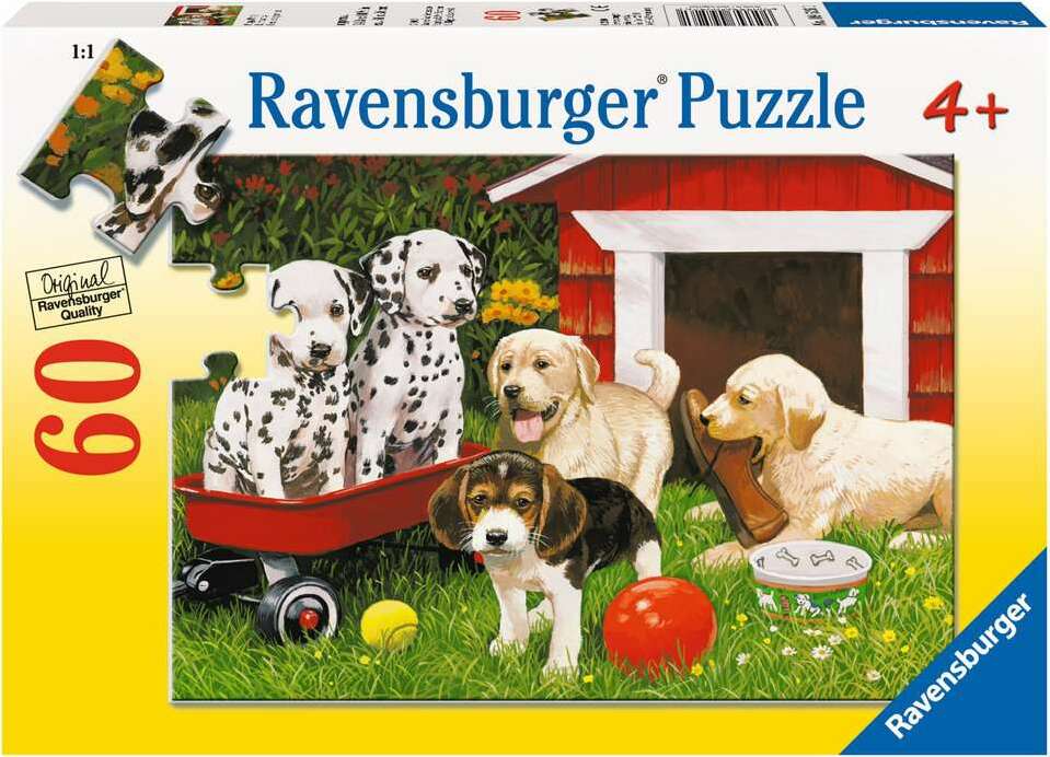 Puppy Party 60 Piece Puzzle