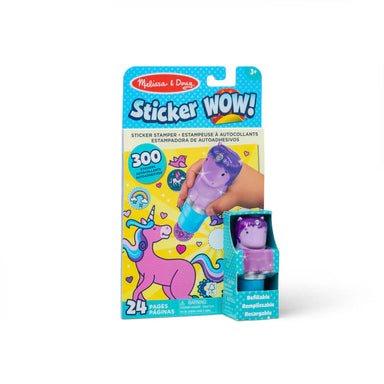 Purple Unicorn Sticker Wow! Activity Pad & Sticker Stamper