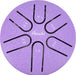Purple 3" Steel Tongue Drum