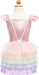 Rainbow Ruffle Tutu Dress Size 5-6