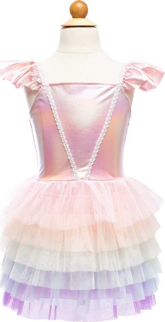 Rainbow Ruffle Tutu Dress Size 5-6