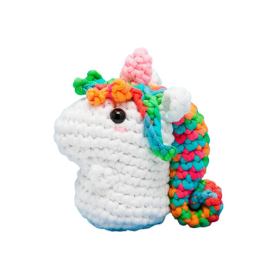 Rainbow Unicorn Billy Beginner Crochet Kit
