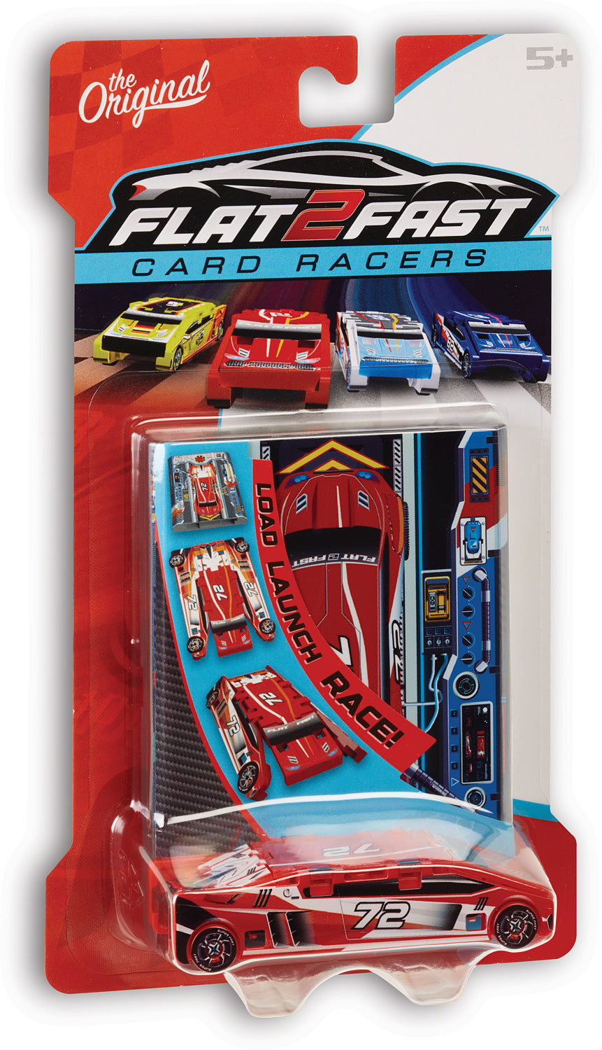 Red Flat 2 Fast Card Racers