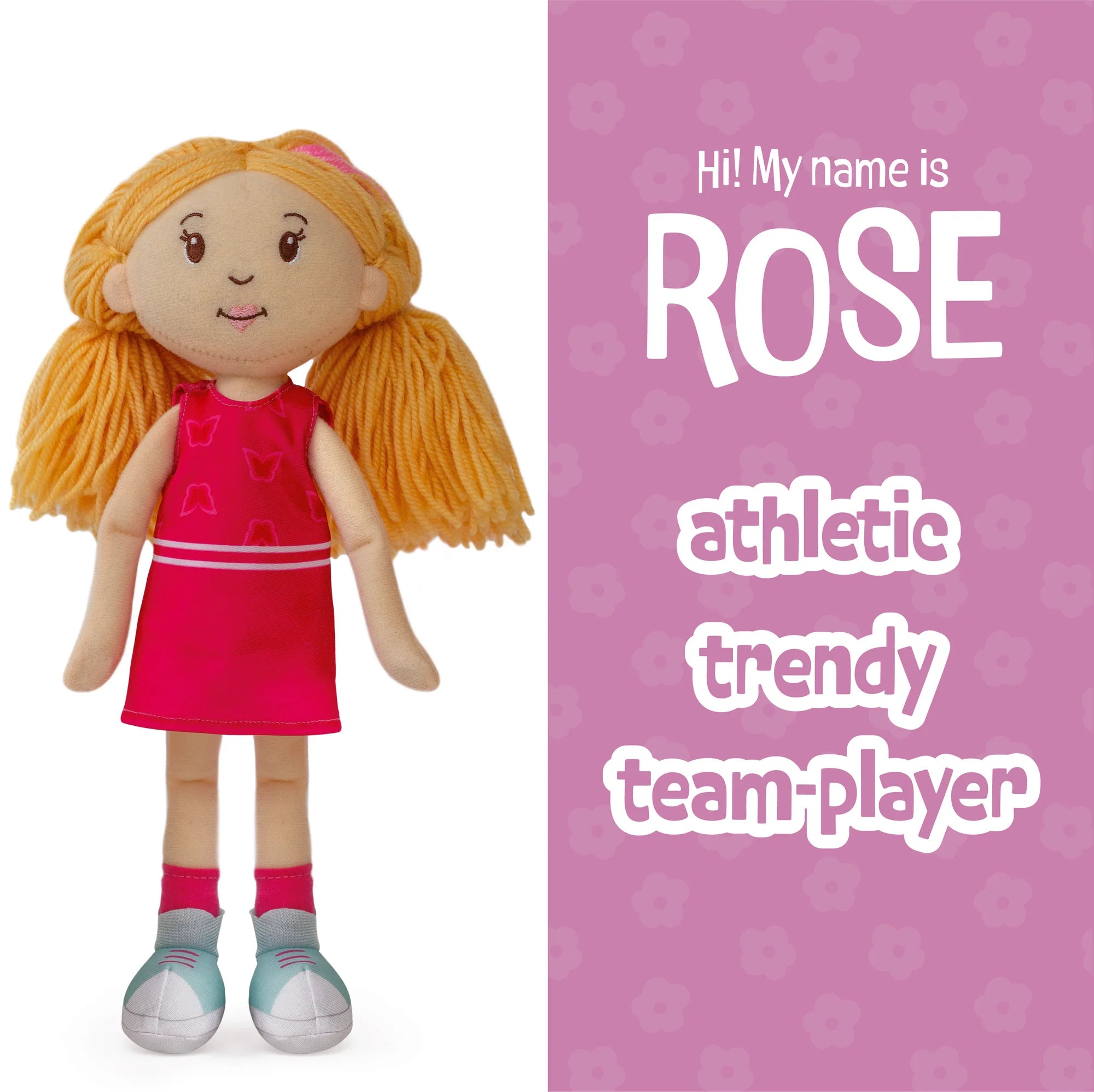 Rose Peach Skin with Blonde Hair Groovy Girls Doll