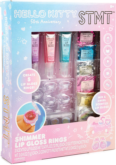 STMT Hello Kitty 50th Shimmer Lip Gloss Rings