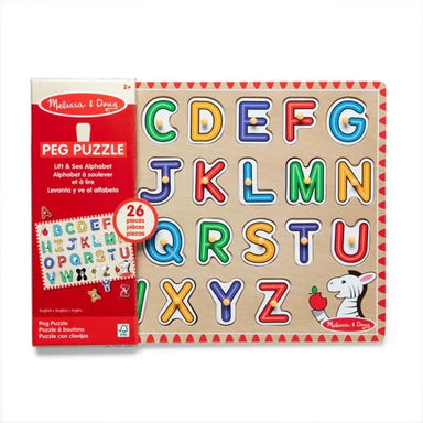 See-Inside Alphabet Peg Puzzle