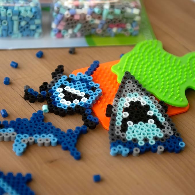 Sharks Perler Fused Bead Set