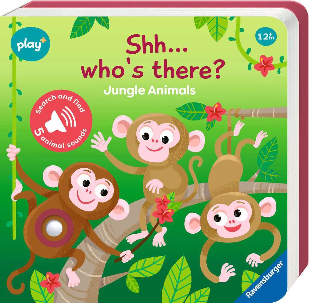 Shh… Who's There? Jungle Animals Board Book