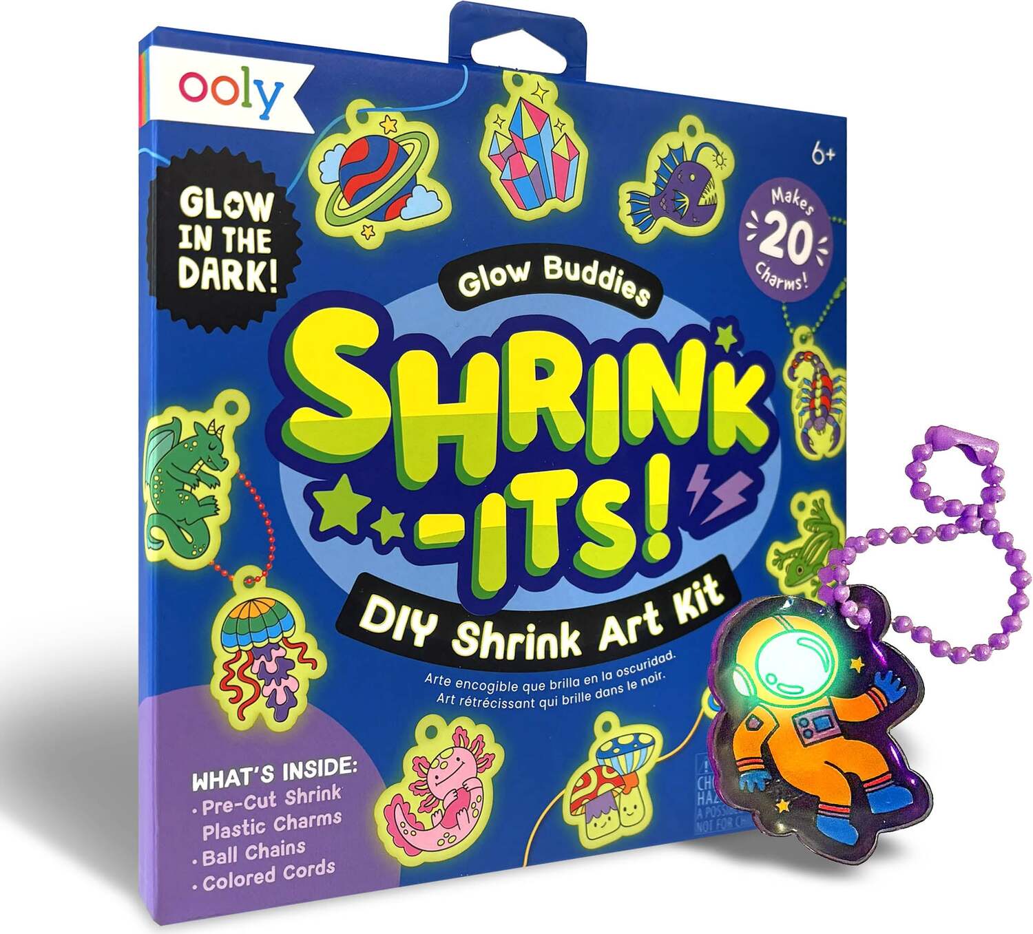 Shrink-Its!: Glow Buddies D.I.Y. Shrink Art Kit
