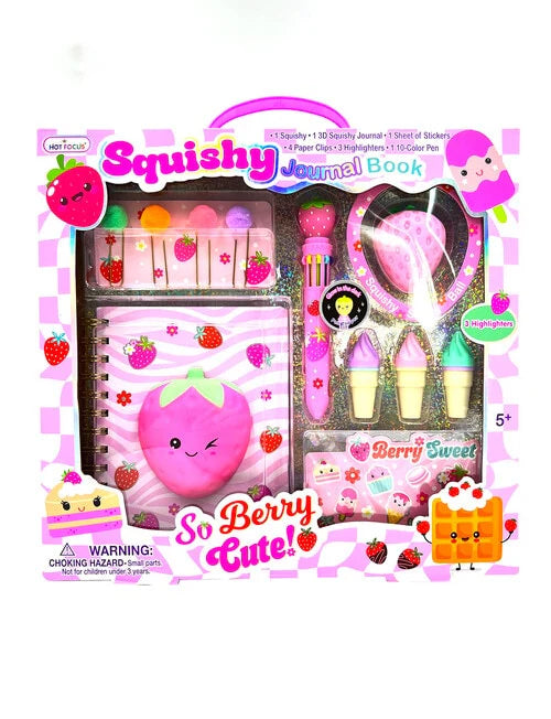 So Berry Cute! Squishy Journal Book