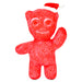 Sour Patch Kid Red Plush with Holiday Hat