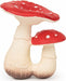 Spot the Mushroom Rubber Teether