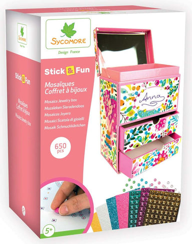 Stick'N Fun 3D Mosaics Jewelry Box