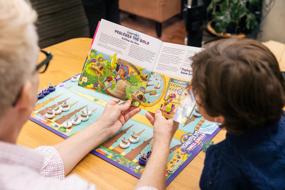 Story Time Backgammon Board Game