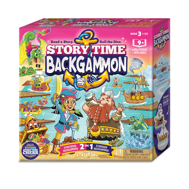 Story Time Backgammon Board Game