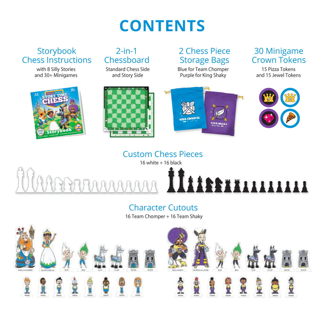 Story Time Chess Board Game