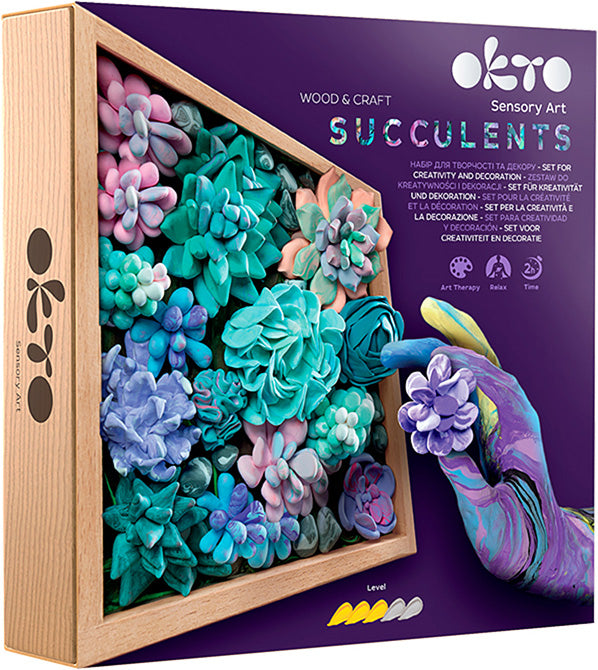 Succulents Tenderness OKTO Sensory Art 3D Painting
