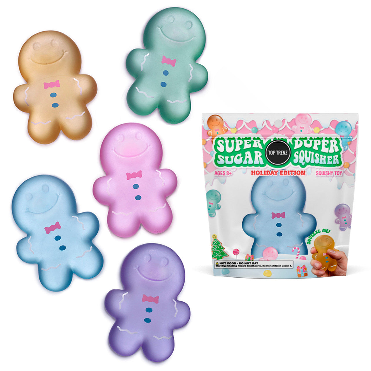 Super Duper Sugar Squisher Gingerbread Man