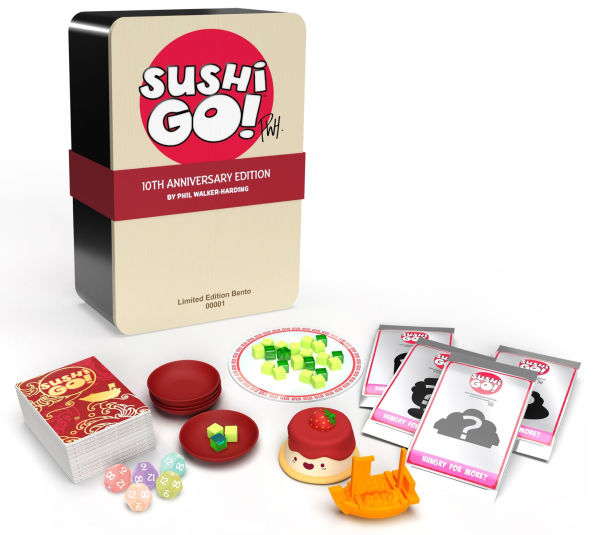 Sushi Go 10th Anniversary Bento Box Limited Edition