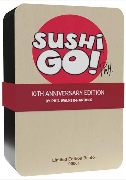 Sushi Go 10th Anniversary Bento Box Limited Edition